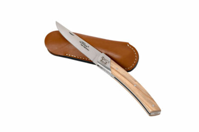 Couteau Thiers pliant en olivier